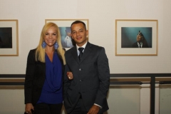 Sylvia Irrazábal, Segretario Culturale IILA, e Adonai Sánchez, Incaricato Affari Ambasciata del Costa Rica