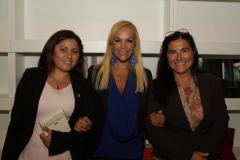 M. Urdaneta, Addetto Culturale Ambasciata del Venezuela, S. Irrazábal, Segretario Culturale IILA, A. E. Sarrabayrouse, Addetto Culturale Ambasciata Argentina
