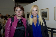 Rosetta Messori, fotografa e giurato del Premio IILA-FOTOGRAFIA 2012, e Sylvia Irrazábal, Segretario Culturale IILA