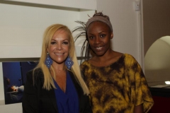 Sylvia Irrazábal, Segretario Culturale IILA, Marie- Laurence Durand, Addetto Culturale Ambasciata di Haiti